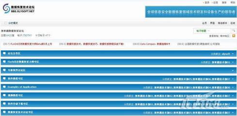 成都效率源数据恢复论坛注册用户破两万_商用_科技时代_新浪网